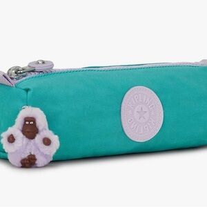 New KIPLING Freedom Pencil Case Surfer Blue